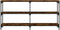vidaXL - Wandtafel - 150x29x75 - cm - bewerkt - hout - gerookt - eikenkleurig