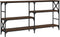 vidaXL - Wandtafel - 150x29x76,5 - cm - bewerkt - hout - bruin - eikenkleur