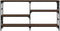 vidaXL - Wandtafel - 150x29x76,5 - cm - bewerkt - hout - bruin - eikenkleur