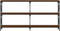 vidaXL - Wandtafel - 156x28x80,5 - cm - bewerkt - hout - bruin - eikenkleur