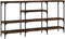 vidaXL - Wandtafel - 160x29x80 - cm - bewerkt - hout - gerookt - eikenkleurig