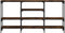 vidaXL - Wandtafel - 160x29x80 - cm - bewerkt - hout - gerookt - eikenkleurig