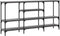 vidaXL - Wandtafel - 160x29x80 - cm - bewerkt - hout - grijs - sonoma - eikenkleurig