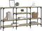 vidaXL - Wandtafel - 160x29x80 - cm - bewerkt - hout - sonoma - eikenkleurig