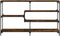 vidaXL - Wandtafel - 160x32x95 - cm - bewerkt - hout - gerookt - eikenkleurig