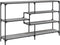 vidaXL - Wandtafel - 160x32x95 - cm - bewerkt - hout - grijs - sonoma - eikenkleurig