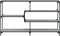 vidaXL - Wandtafel - 160x32x95 - cm - bewerkt - hout - grijs - sonoma - eikenkleurig