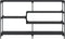 vidaXL - Wandtafel - 160x32x95 - cm - bewerkt - hout - zwart