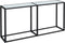 vidaXL - Wandtafel - 160x35x75,5 - cm - gehard - glas - witmarmerkleurig