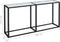 vidaXL - Wandtafel - 160x35x75,5 - cm - gehard - glas - witmarmerkleurig