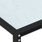 vidaXL - Wandtafel - 160x35x75,5 - cm - gehard - glas - witmarmerkleurig