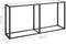 vidaXL - Wandtafel - 160x35x75,5 - cm - gehard - glas - transparant