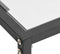 vidaXL - Wandtafel - 160x35x75,5 - cm - gehard - glas - transparant
