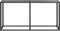 vidaXL - Wandtafel - 160x35x75,5 - cm - gehard - glas - zwart