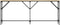 vidaXL - Wandtafel - 180x23x75 - cm - bewerkt - hout - sonoma - eikenkleurig
