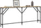 vidaXL - Wandtafel - 180x23x75 - cm - bewerkt - hout - sonoma - eikenkleurig