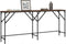 vidaXL - Wandtafel - 180x29x75 - cm - bewerkt - hout - bruin - eikenkleur