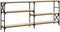 vidaXL - Wandtafel - 180x29x76,5 - cm - bewerkt - hout - sonoma - eikenkleurig