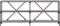 vidaXL - Wandtafel - 180x30x75 - cm - bewerkt - hout - en - ijzer - grijs - sonoma - eiken
