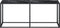 vidaXL - Wandtafel - 180x35x75,5 - cm - gehard - glas - zwartmarmerkleurig