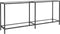 vidaXL - Wandtafel - 180x35x75,5 - cm - gehard - glas - transparant