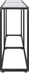 vidaXL - Wandtafel - 180x35x75,5 - cm - gehard - glas - transparant