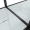 vidaXL - Wandtafel - 180x35x75,5 - cm - gehard - glas - wit