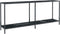vidaXL - Wandtafel - 180x35x75,5 - cm - gehard - glas - zwart