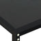 vidaXL - Wandtafel - 180x35x75,5 - cm - gehard - glas - zwart