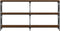 vidaXL - Wandtafel - 200x28x80,5 - cm - bewerkt - hout - bruin - eikenkleur