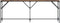 vidaXL - Wandtafel - 200x29x75 - cm - bewerkt - hout - gerookt - eikenkleurig