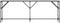 vidaXL - Wandtafel - 200x29x75 - cm - bewerkt - hout - grijs - sonoma - eikenkleurig