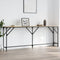 vidaXL - Wandtafel - 200x29x75 - cm - bewerkt - hout - sonoma - eikenkleurig