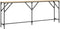 vidaXL - Wandtafel - 200x29x75 - cm - bewerkt - hout - sonoma - eikenkleurig
