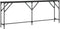 vidaXL - Wandtafel - 200x29x75 - cm - bewerkt - hout - zwart