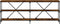 vidaXL - Wandtafel - 200x30x75 - cm - bewerkt - hout - en - ijzer - gerookt - eikenkleur