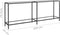 vidaXL - Wandtafel - 200x35x75,5 - cm - gehard - glas - transparant