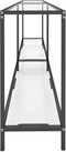 vidaXL - Wandtafel - 200x35x75,5 - cm - gehard - glas - transparant