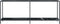 vidaXL - Wandtafel - 200x35x75,5 - cm - gehard - glas - zwart