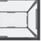 vidaXL - Wandtafel - 220x35x75,5 - cm - gehard - glas - transparant