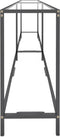 vidaXL - Wandtafel - 220x35x75,5 - cm - gehard - glas - transparant