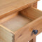 vidaXL - Wandtafel - 50x32x75 - cm - massief - eikenhout