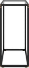 vidaXL - Wandtafel - 60x35x75 - cm - gehard - glas - transparant