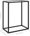 vidaXL - Wandtafel - 60x35x75 - cm - gehard - glas - transparant