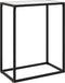 vidaXL - Wandtafel - 60x35x75 - cm - gehard - glas - wit