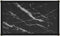 vidaXL - Wandtafel - 60x35x75 - cm - gehard - glas - zwart