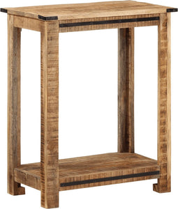 vidaXL - Wandtafel - 60x35x75 - cm - massief - mangohout