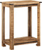 vidaXL - Wandtafel - 60x35x75 - cm - massief - mangohout