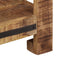 vidaXL - Wandtafel - 60x35x75 - cm - massief - mangohout