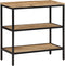 vidaXL - Wandtafel - 70x35x70 - cm - massief - ruw - mangohout